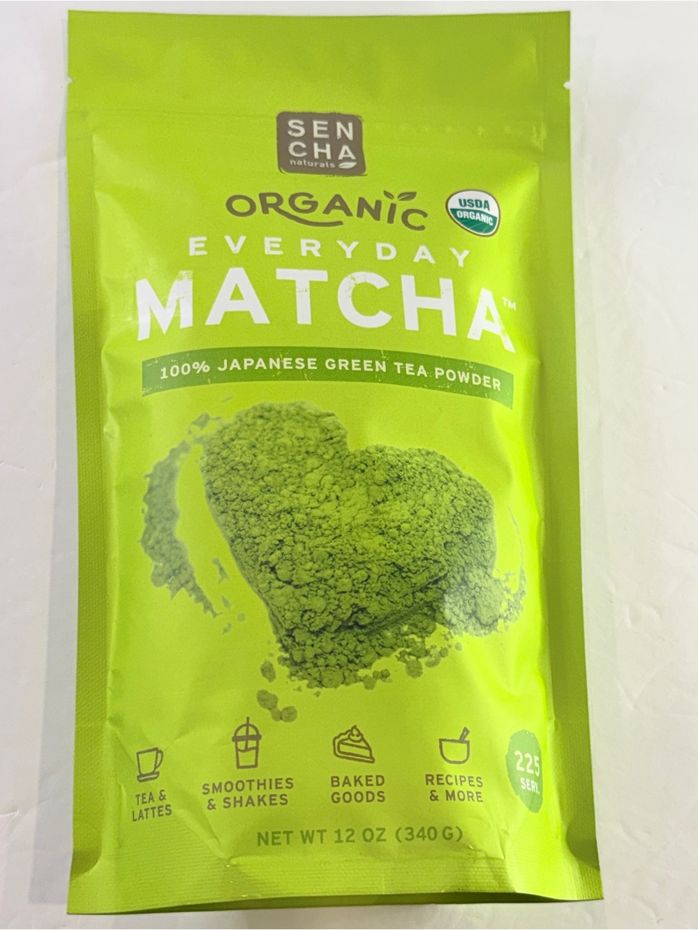 🆕 Sencha Naturals Organic Everyday Matcha 12 oz Japanese Green Tea 🍵 Sealed - Picture 9 of 13